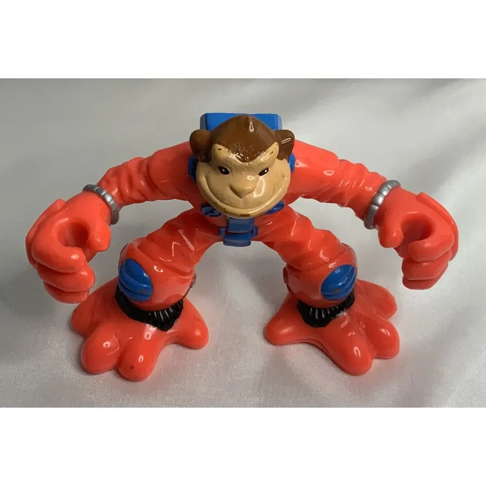 Rescue Heroes Comet Orange Space Monkey Fisher Price Action Figure Vintage 1999